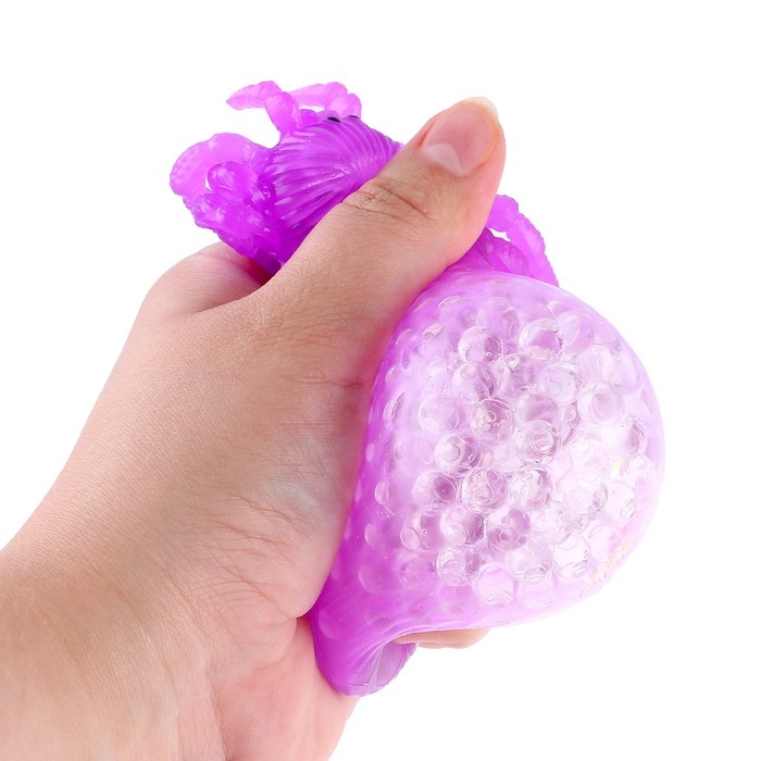 Мялка &laquo;Паук&raquo; с гидрогелем, цвета МИКС