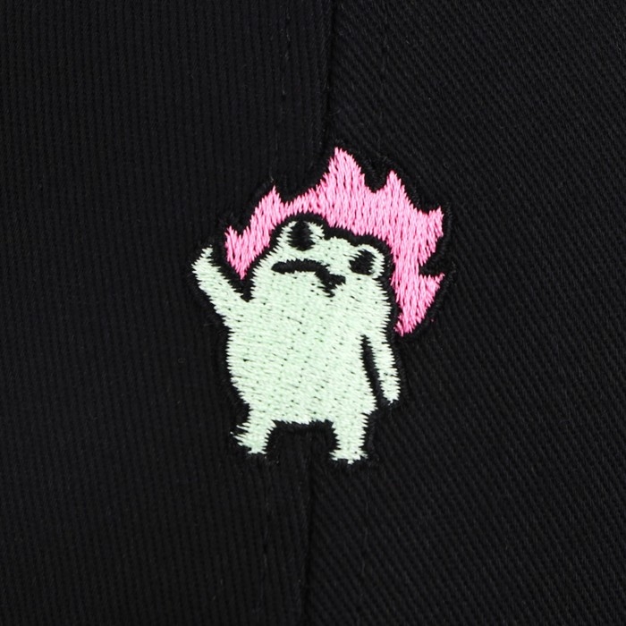 Кепка мужская «Лягушка», цвет чёрный, р-р 56 Кепка мужская «Лягушка», цвет чёрный, р-р 56