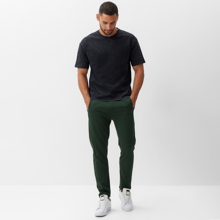 Футболка мужская MINAKU, цв.чёрный, р-р 42-44