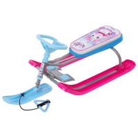 Снегокат «Тимка спорт 2 Единорог», ТС2-М/ЕР, цвет сиреневый/серый/розовый Снегокат «Тимка спорт 2 Единорог», ТС2-М/ЕР, цвет сиреневый/серый/розовый