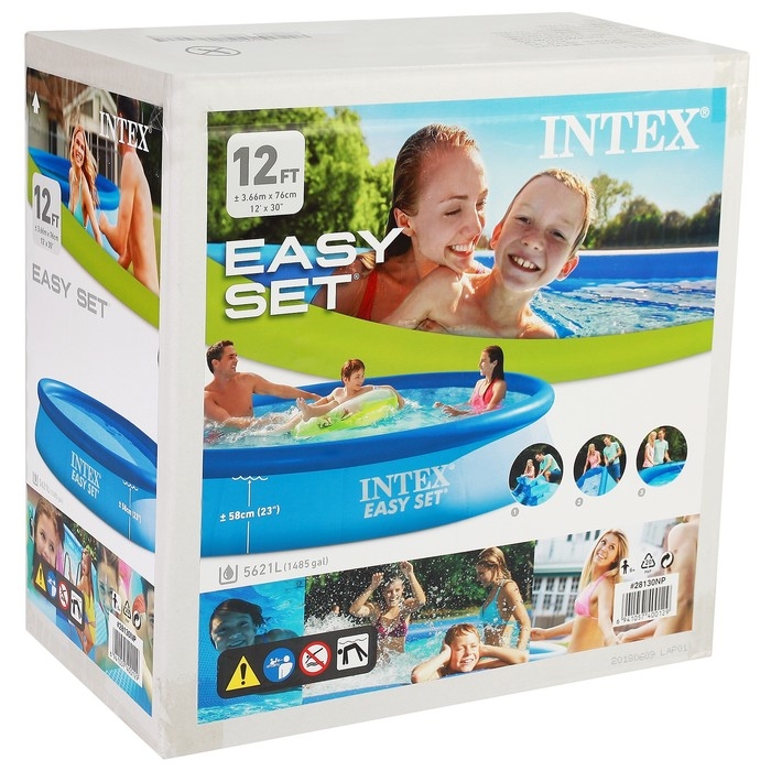 Бассейн надувной Easy Set, 366 х 76 см, от 6 лет, 28130NP INTEX Бассейн надувной Easy Set, 366 х 76 см, от 6 лет, 28130NP INTEX