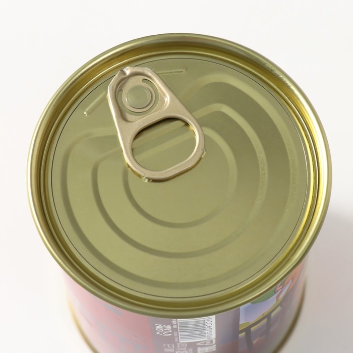 Носки в банке "Догони и возьми" (внутри носки мужские, цвет чёрный)