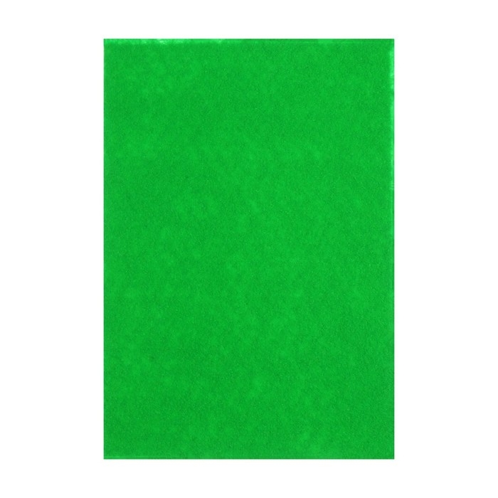 Фетр цветной набор, толщина-2 мм, формат А4, мягкий, 5 листов, 5 цветов, насыщенные цвета