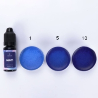 Краска (пигмент) для воска "Индиго" 10 мл Краска (пигмент) для воска "Индиго" 10 мл