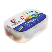 Гуашь 12 цветов х 20 мл Луч "Классика", в контейнере Гуашь 12 цветов х 20 мл Луч "Классика", в контейнере