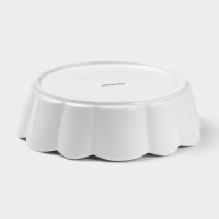 Блюдо фарфоровое для запекания Magistro «Флора», d=20 см, цвет белый Блюдо фарфоровое для запекания Magistro «Флора», d=20 см, цвет белый