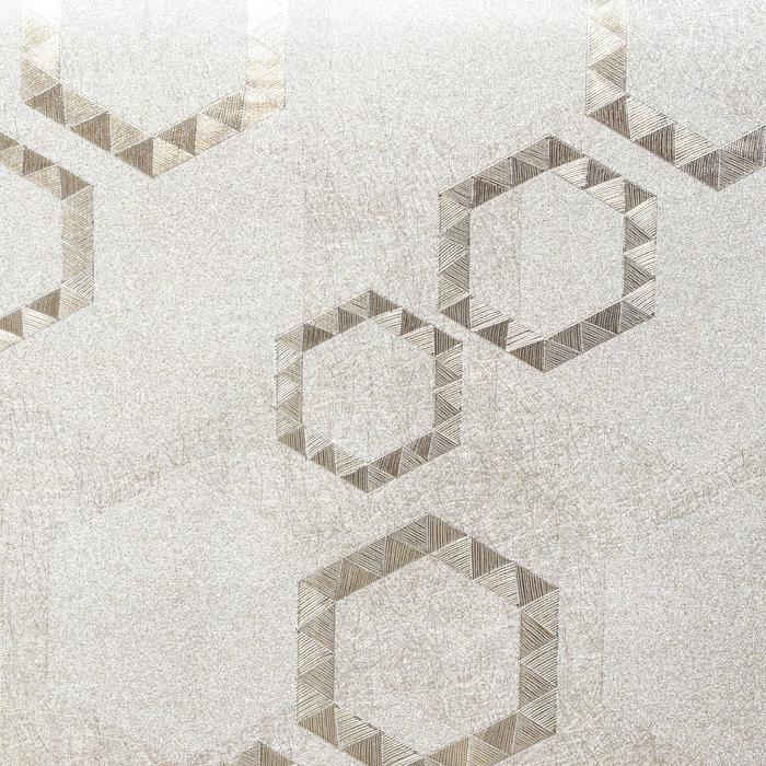 Клеёнка на стол &laquo;Соты&raquo;, на тканевой основе, ширина 137 см, рулон 20 м, толщина 0,25 мм