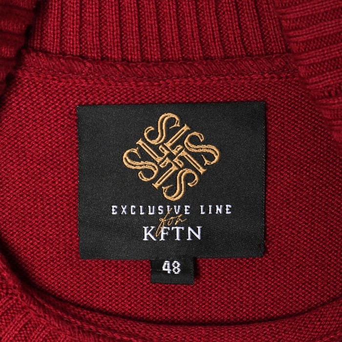 Джемпер мужской SL, 46, бордовый Джемпер мужской SL, 46, бордовый