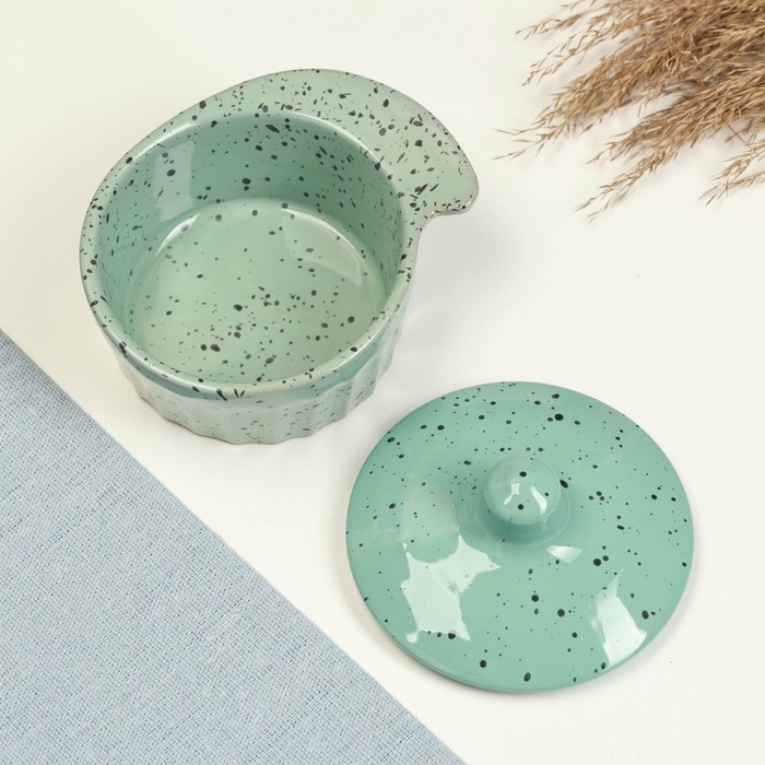 Кокотница Кокотница "Ностальгия" с крышкой 0,2л / 12х8см, гармония