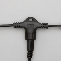 Гирлянда &laquo;Занавес&raquo; 2 &times; 6 м, IP65, УМС, тёмная нить, 1440 LED, свечение белое, 220 В