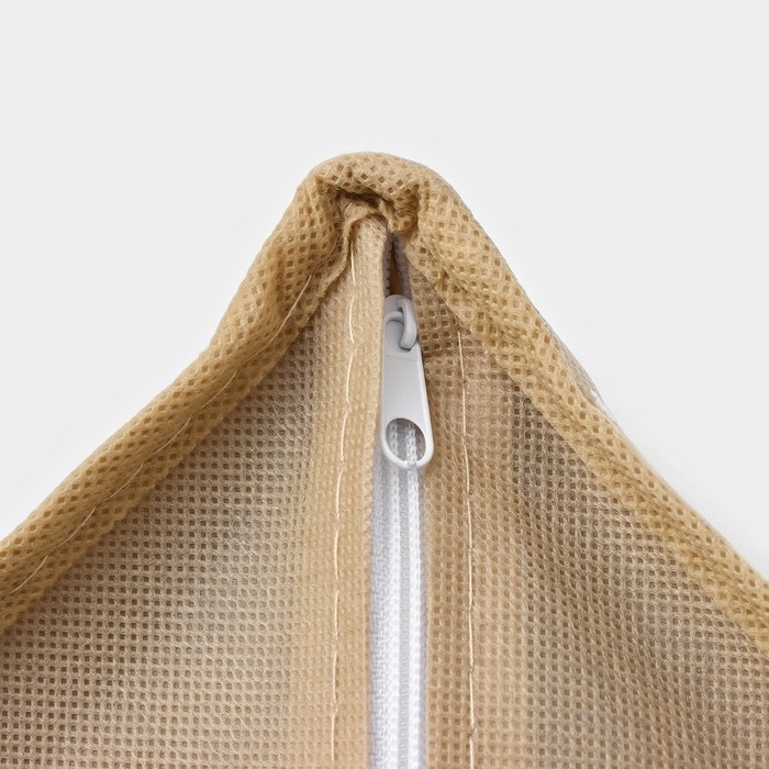 Органайзер для хранения белья Доляна Points, 7 ячеек, 34×30×8 см, цвет бежевый Органайзер для хранения белья Доляна Points, 7 ячеек, 34×30×8 см, цвет бежевый