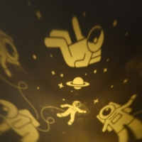 Ночник «Космонавты», 11,7 х 10,8 см Ночник «Космонавты», 11,7 х 10,8 см