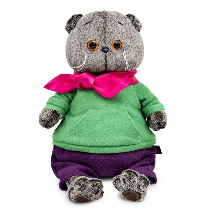 Мягкая игрушка &laquo;Басик&raquo;, в комплекте из флиса, 19 см