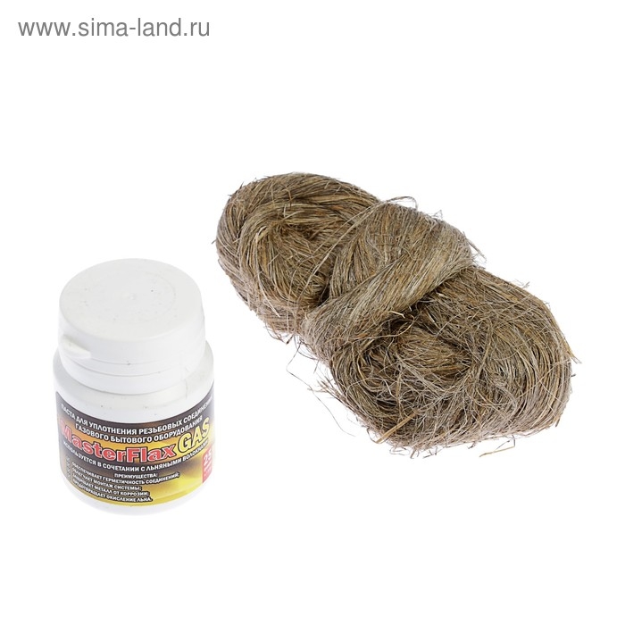 Паста уплотнительная Masterprof ИС.130210, со льном, для газового оборудования, 25 г Паста уплотнительная Masterprof ИС.130210, со льном, для газового оборудования, 25 г