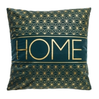 Наволочка декоративная Этель &laquo;Home&raquo; 42 х 42 см, велюр