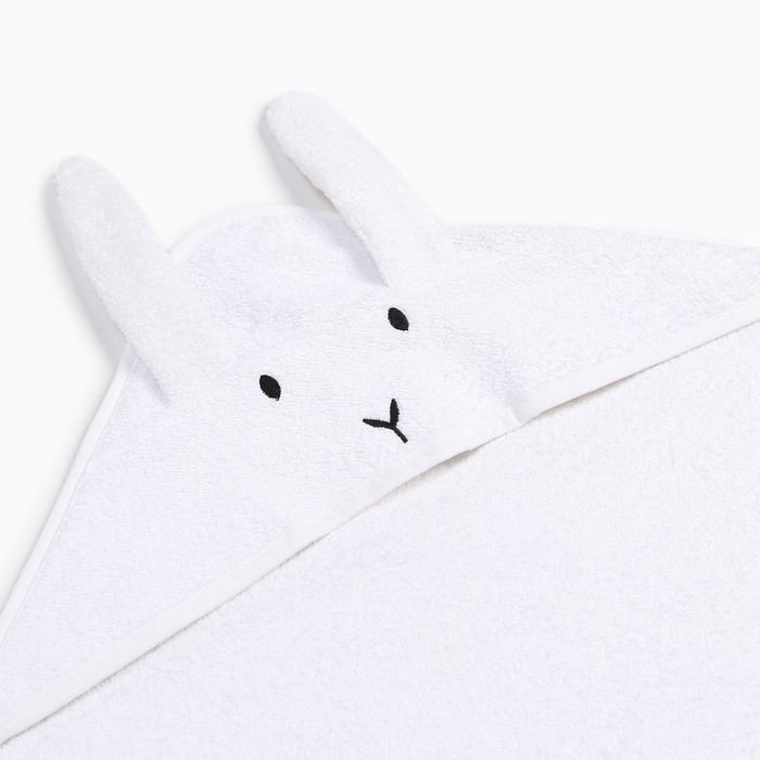 Набор Крошка Я (полотенце-уголок, рукавица, нагрудник), белый, 100% хл, 360 гр/м2 Набор Крошка Я (полотенце-уголок, рукавица, нагрудник), белый, 100% хл, 360 гр/м2