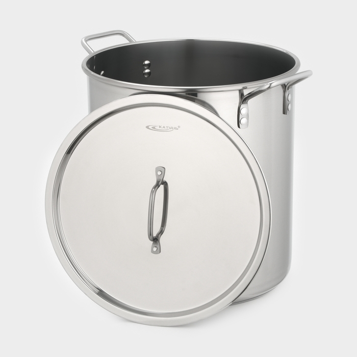 Котёл &laquo;Общепит&raquo;, 30 л, d=35 см, h=35.5 см, капсульное дно, индукция