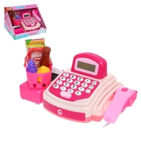 Касса &laquo;Крутой магазинчик&raquo; со сканером, корзиной и аксессуарами