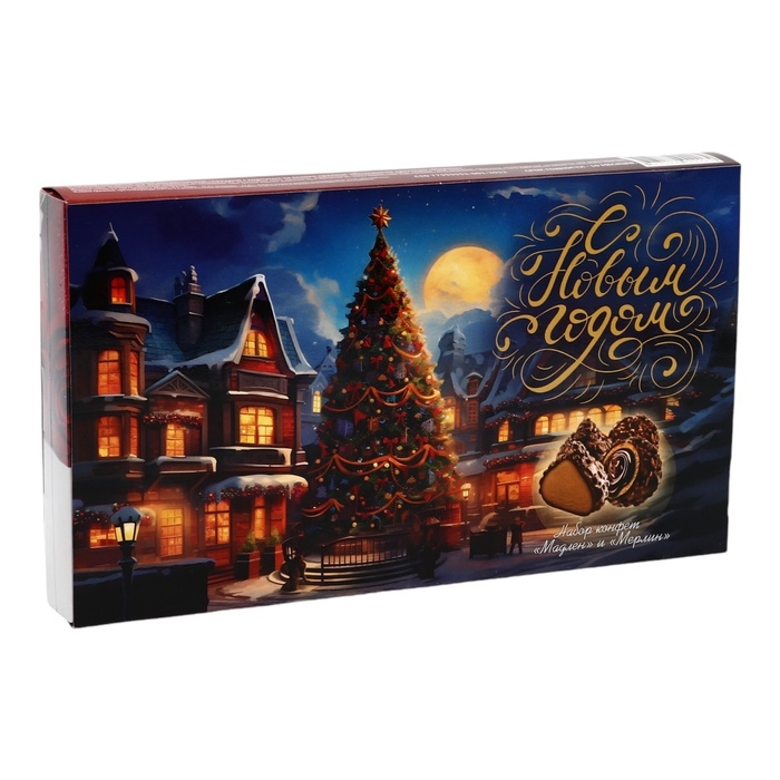 Набор конфет подарочный Мадлен и Мерлин "Поздравляю!", 220г