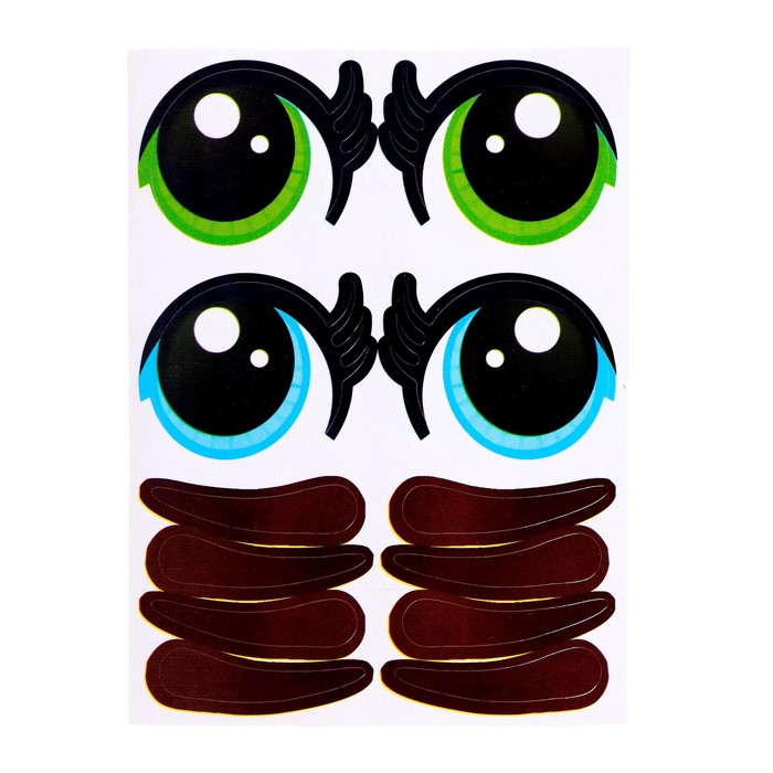 Робот &laquo;Котик&raquo; Эврики, электронный конструктор, интерактивный: сенсорный, на батарейках, 20 деталей