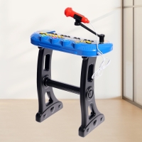 Синтезатор напольный «Музыкальный мир», световые, звуковые эффекты, с микрофоном Синтезатор напольный «Музыкальный мир», световые, звуковые эффекты, с микрофоном