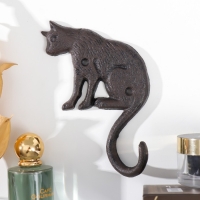 Крючок декоративный металл "Кошечка" 9х3х18 см Крючок декоративный металл "Кошечка" 9х3х18 см