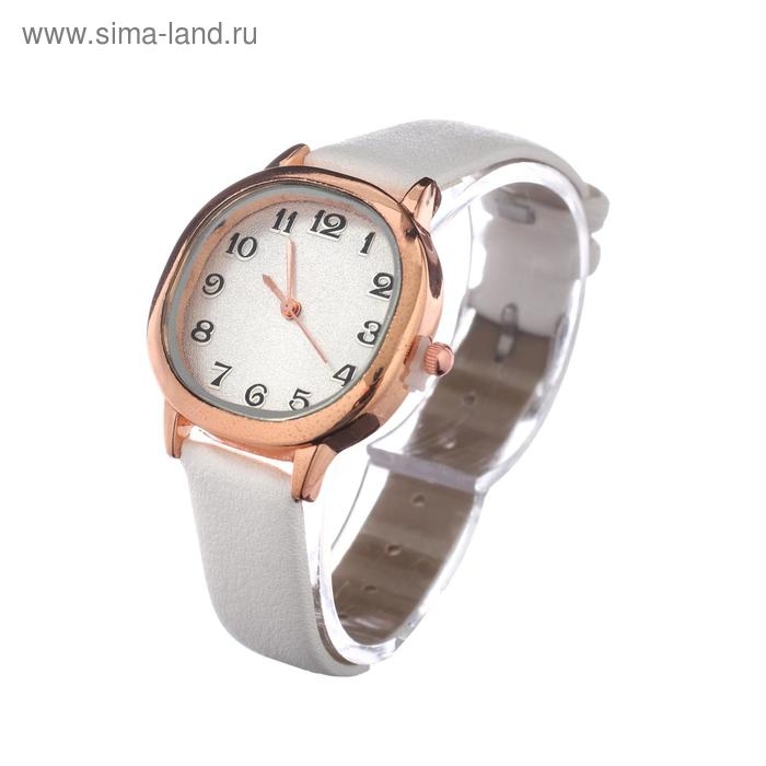 Часы наручные женские Часы наручные женские "Иса", d-3 см, экокожа, белые