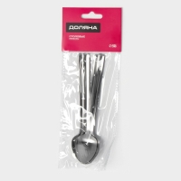 Набор ложек чайных из нержавеющей стали Доляна Sentiment, длина 14 см, 6 шт, цвет серебряный Набор ложек чайных из нержавеющей стали Доляна Sentiment, длина 14 см, 6 шт, цвет серебряный