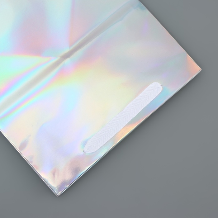 Пакет для торта с квадратным дном, голографический, 25 х 25 х 25 см