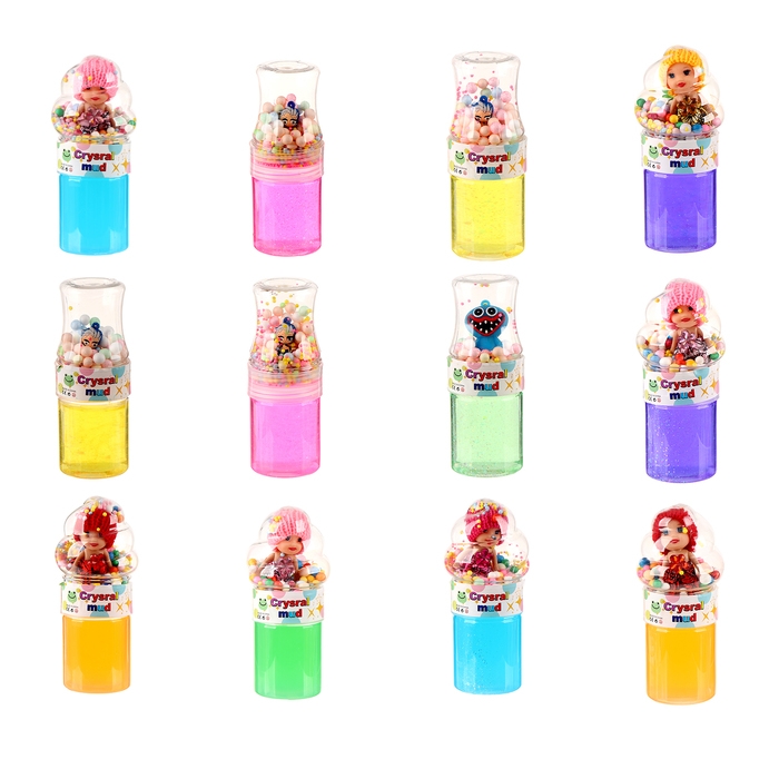 Лизун «Куколка» с игрушкой, цвета МИКС Лизун «Куколка» с игрушкой, цвета МИКС