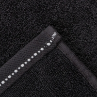 Полотенце махровое Лондон 50х90см, графит, 100% хлопок , 430г/м Полотенце махровое Лондон 50х90см, графит, 100% хлопок , 430г/м