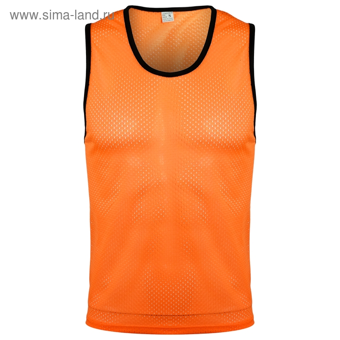 Манишка футбольная, р. ХL, цвет оранжевый