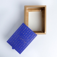 Коробка подарочная новогодняя складная &laquo;Best wishes&raquo;, 20 х 15 х 10 см, Новый год