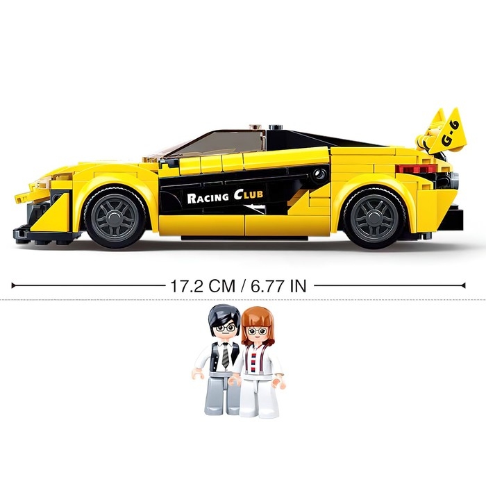 Конструктор Модельки «Спорткар», 283 детали Конструктор Модельки «Спорткар», 283 детали