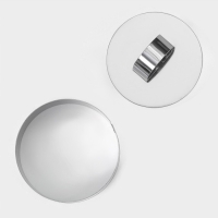 Форма для выкладки Доляна &laquo;Кольцо&raquo;, 8&times;4 см, с прессом, толщина 5 мм