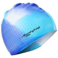 Шапочка для плавания ONLYTOP, силиконовая, обхват 54-60 см, цвета МИКС Шапочка для плавания ONLYTOP, силиконовая, обхват 54-60 см, цвета МИКС