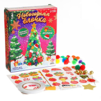 Набор для творчества &laquo;Новогодняя ёлочка из помпонов&raquo;