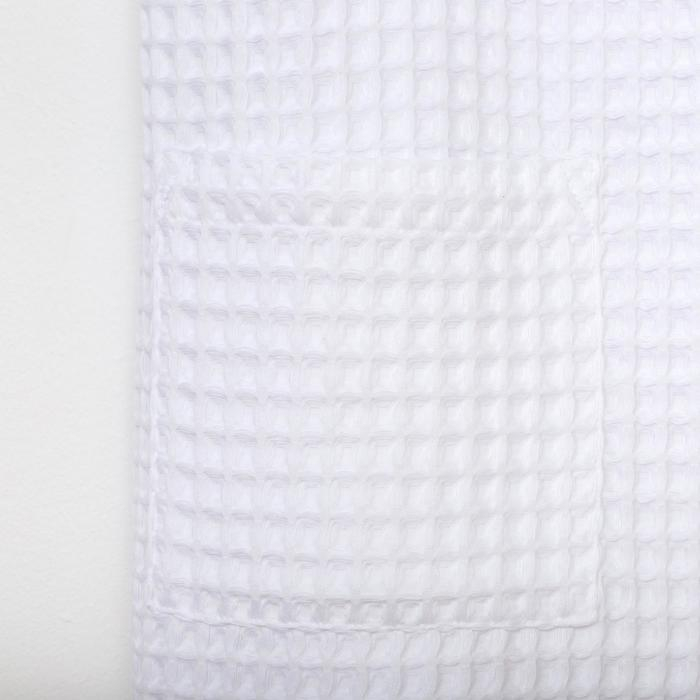 Парео вафельное банное Этель &laquo;Boho&raquo; 80*145 см. цв. белый, 100% хл, 290 г/м2