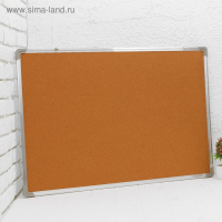 Доска двусторонняя, пробковая и магнитно-маркерная, 90 &times; 60 см