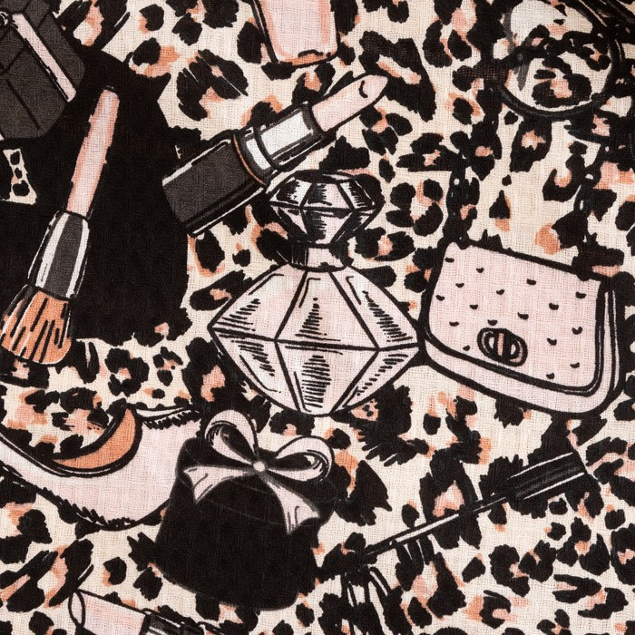 Простыня банная Этель Простыня банная Этель "Леопард" 150х180 см, вафля 200г/м2, 100% хл