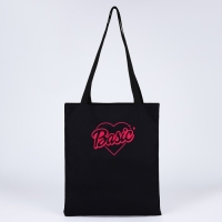 Шопер Basic, 35х0.5х40 см, отдел без молнии, без подклада, чёрный Шопер Basic, 35х0.5х40 см, отдел без молнии, без подклада, чёрный