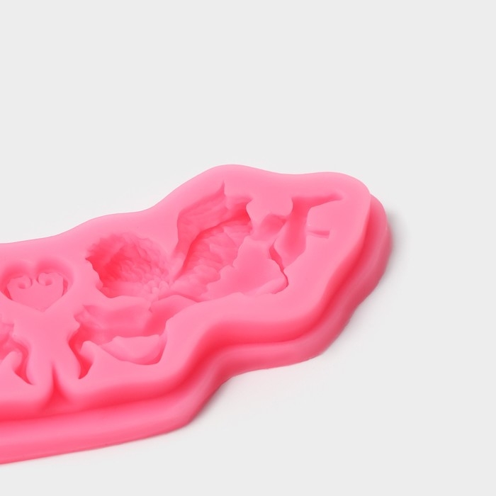 Молд Доляна &laquo;Ангелы&raquo;, силикон, 16&times;5,5&times;1 см, цвет МИКС