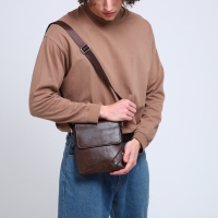 Сумка мужская, цвет коричневый Сумка мужская, цвет коричневый
