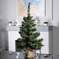 Умная гирлянда «Нить» 15 м роса, IP20, серебристая нить, 100 LED, управление с приложения, свечение RGB, USB Умная гирлянда «Нить» 15 м роса, IP20, серебристая нить, 100 LED, управление с приложения, свечение RGB, USB