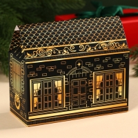 Подарочный набор новогодний &laquo;Волшебного года&raquo;: чай, печенье, конфеты