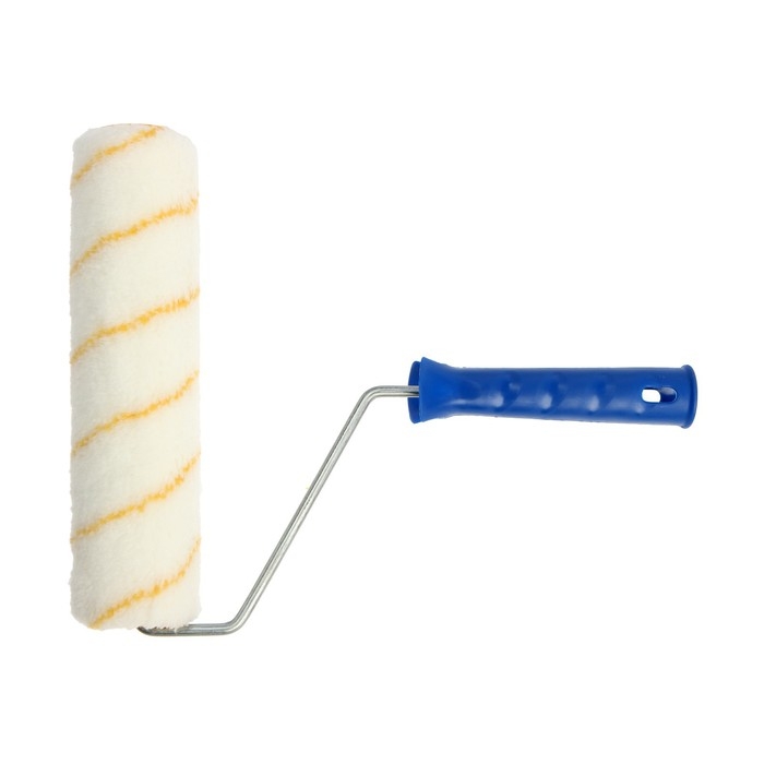 Валик ТУНДРА, полиамид, 240 мм, рукоятка d=6 мм, D=42 мм, 12 мм