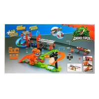 Автотрек «Дино-трек», с запуском, звуковые эффекты, с 10 машинами Автотрек «Дино-трек», с запуском, звуковые эффекты, с 10 машинами