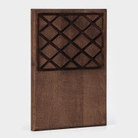 Доска разделочная для подачи Wild Kitchen, 32&times;22&times;2.5 см, граб темный