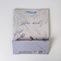 Пакет подарочный ламинированный, упаковка, &laquo;For you&raquo;, MS 18 х 23 х 8 см