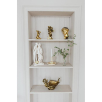 Подсвечник "Ангелочек" в правой руке, золото, 14х8х22 см, для свечи d=4 см Подсвечник "Ангелочек" в правой руке, золото, 14х8х22 см, для свечи d=4 см